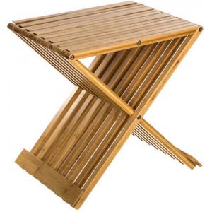 opvouwbare bamboe stoel