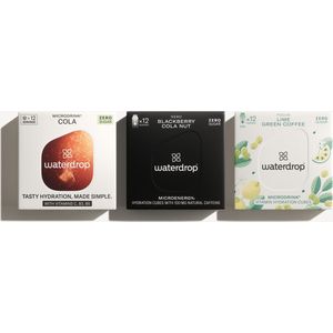 waterdrop® Microdrink Set REFRESH - 36 bruistabletten - suikervrije