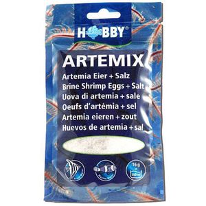 Hobby Artemix - gebruiksklare mix van Artemia eieren en zout - 195g