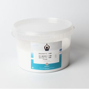 Sanasalt Scrubzout Fijn Zeezout 0-1mm 2.5KG - Badzout - Scrubzout