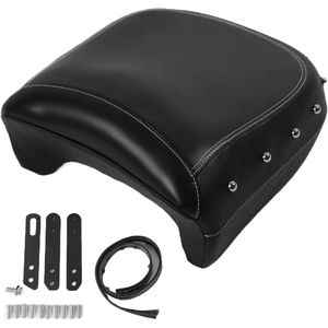Achterpassagierszetel Kussen Motorfiets Upgrade Accessoires Vervanging Voor Indian Chieftain Dark Horse 2016-2023(Zwart)