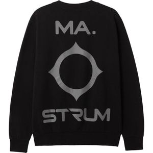 Mastrum - Trui Zwart Mastrum Back Logo Sweaters Zwart Mas4518 M000 Jet Black