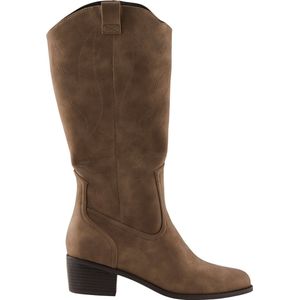 PIECES PCJOHANNE HIGH WESTERN BOOT Dames Laarzen - Maat 39