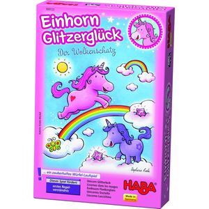 Haba Kinderspel Einhorn Glitzerglück- Der Wolkenschatz (du)