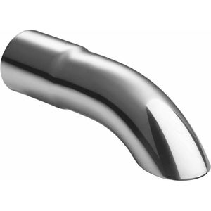 Ulter Sport Uitlaatsierstuk Curve 50 Mm 20 Cm Rvs Zilver