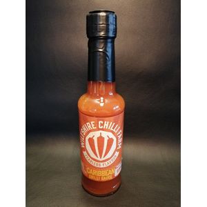 Caribbean Chilli Sauce (Heat Level 9) - ChilisausBelgium - Wiltshire Chilli Farm