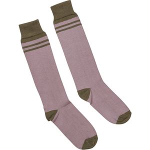 Merkloos Long socks | lila | Blossom Kids 98-104