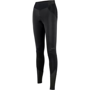 Nalini - Dames - Fietsbroek Lang Zonder Bretels - Winter Fietsbroek Met Zeem - Thermo Wielrenbroek - Zwart - ROAD WIND LADY TIGHT - L