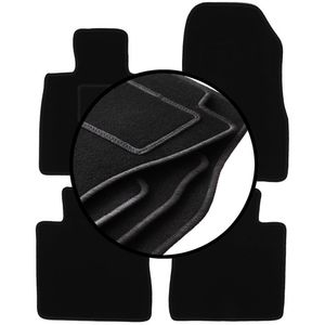 Complete set veloursmatten voor: Nissan Note II hatchback (2012-)