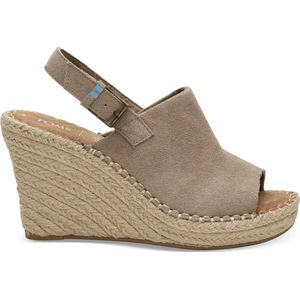 Toms Monica Dames Wedge - Taupe - Maat 42