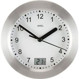 AMS kleine tafel of wandklok- W9223- met thermometer