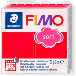 FIMO soft boetseerklei 57 g indisch rood