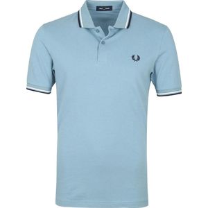 Fred Perry M3600 polo twin tipped shirt - heren polo - Smoke blue -  Maat: M