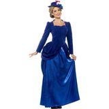 Middeleeuwen & Renaissance Kostuum | Victoriaanse Ronde Dame Luxe | Vrouw | Small | Carnaval kostuum | Verkleedkleding