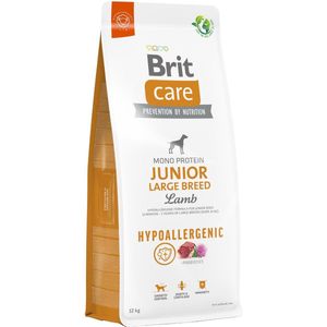 Brit Care Hypoallergenic Junior Large Breed Lamb & Rice 12 kg - Hond