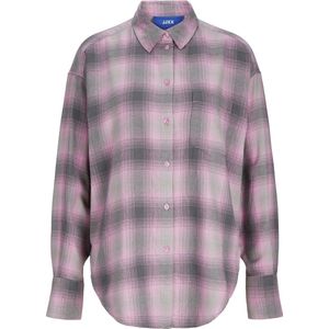 JJXX Blouse Jxjamie Flannel Ls Shirt Wvn Sn 12265314 Moonlite Mauve Dames Maat - XS