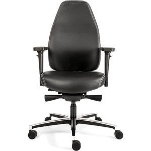 Sit And Move Therapod X - Bureaustoel - Zwart - Leder - High End