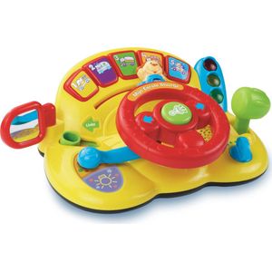 VTech Baby Mijn Eerste Stuurtje - Educatief Speelgoed - 3 Speelstanden - Geluiden, Liedjes & Melodietjes - Cadeau - 1 tot 3 Jaar