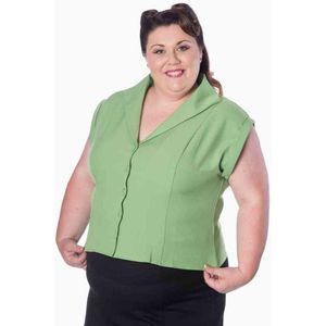 Dancing Days - DREAM MASTER Blouse - 4XL - Groen