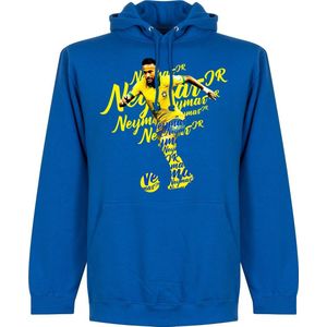 Neymar Brazilië Script Hoodie - Blauw - Kinderen - 92/98