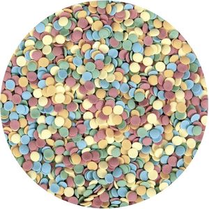 BrandNewCake® Eetbare Taart Confetti Rondjes Ø6mm 60gr - Taartdecoratie Sprinkles - Strooisel - Taartversiering