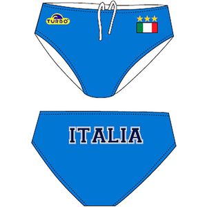 Turbo Italy Zwemslip Blauw M Man