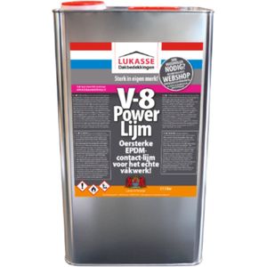 Lukasse® - EPDM Oersterke Contactlijm - 5L Blik - Dakranden verlijmen