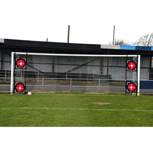 Precision Dual Top Bins Hoekdoelen Set - kruising targets voetbaldoel