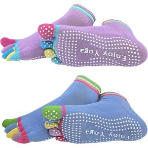 Lexium Pilates Sokken - Anti Slip Sokken - Pilates Sokken Antislip - Pilatessokken - Yoga Sokken