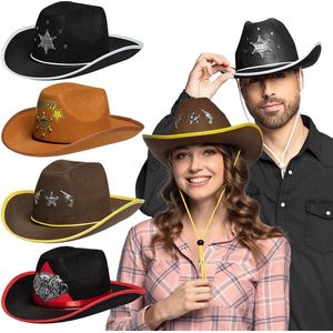 Boland - Hoed Colorado assorti - 59 - Volwassenen - Unisex - Cowboy - Indiaan