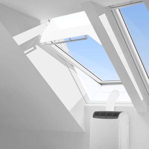Raamafdichtingskit mobiele airco - 2 Stuks - 230Cm - Airco raamafdichtingskit - Raamafdichting - Raam en Deur - Universeel - Vensterafdichting voor airconditioners - Voor alle draagbare airconditioners - Eenvoudig te monteren