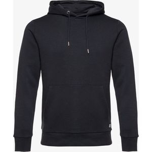 Produkt heren hoodie donkerblauw - Maat L
