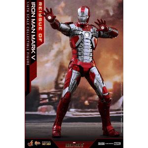 Hot Toys Iron Man Mark V 1:6 Scale Figure - Hot Toys - Iron Man 2 Figuur