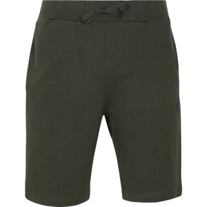 KnowledgeCotton Apparel Teak Sweat Shorts Donkergroen - Maat XL - Heren - Korte broek