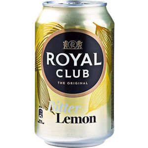 Royal Club Bitter Lemon Tray 24 Blikjes 33cl Frisdrank