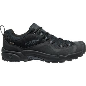 Keen Wasatch Crest Waterproof Heren Wandelschoenen Black/Magnet | Zwart | Mesh | Maat 43