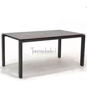 Tuintafel Goa HPL 160 x 95 cm donkergrijs