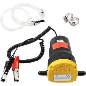 12V 60W Draagbare Olie-Extractiepomp voor Auto - Professionele Elektrische Overdrachtspomp voor Motorfietsen, Bestelwagens, Quads en Andere 12V-voertuigen