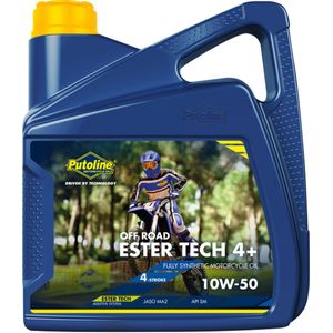 Putoline - Ester Tech Off Road 4+ 4takt - Motorolie - 10W50 - 4L