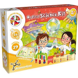 Science4you My First Science Kit - Experimenteerset - Wetenschap & Spel - Experimenteerdoos met veel Scheikunde Experimenten - Laboratorium Speelgoed - 4+ Jaar