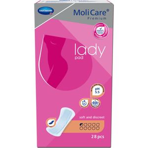 Hartmann Molicare Premium Lady Pads 0.5 druppel - 8 pakken van 28 stuks