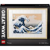 LEGO Art Hokusai – De grote golf, 3D Wanddecoratie Knutselpakket voor Volwassenen - 31208