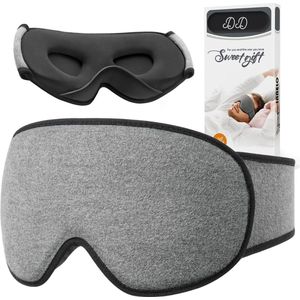 DD Slaapmasker Vrouwen - blinddoek Slaap - Mannen - Bluetooth - Zwart
