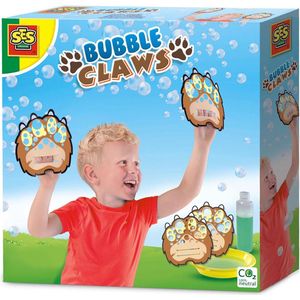 SES - Multi bubbles - Bubble klauwen - bellenblaas met klauwen - veel sterke bellen - inclusief bord
