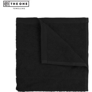 The One Towelling Keukenhanddoek - Handdoek - 100% katoen - 50 x 50 cm - Zwart