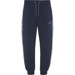 Broek Blauw joggings broeken blauw