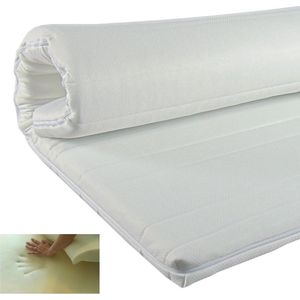 Slaaploods.nl Topdekmatras - Traagschuim Comfort - 70x210 cm - Dikte 8 cm