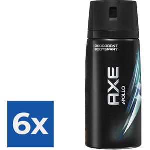 Axe Deospray Apollo - 150ml - Voordeelverpakking 6 stuks