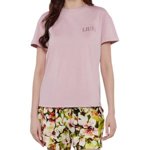 Liu Jo Dames T-shirt Roze WA5144-JS923/M9621 Ecs T-Shirt Moda M/C