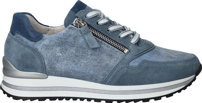 Gabor Sneakers blauw Suede - Dames - Maat 41